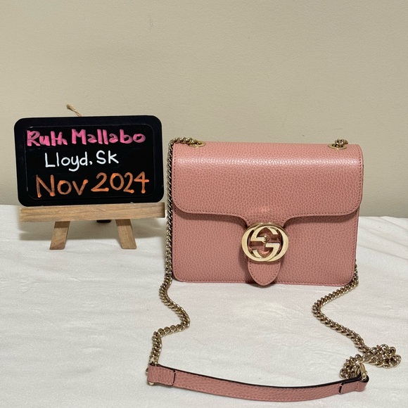 🩷Sold🩷 Gucci Interlocking (pink) - Picture 12 of 15
